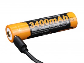 Akumulator Fenix USB ARB-L18U (18650 3400 mAh 3,6 V)