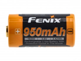Fenix ARB-L16 rechargeable battery (16340 950 mAh 3.6 V)