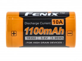 Fenix ARB-L18 battery (18350 1100 mAh 3.6V)