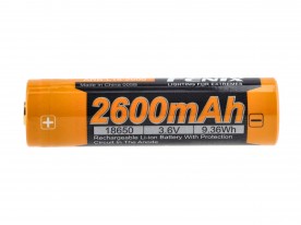 Fenix ARB-L18 battery (18650 2600 mAh 3.6V)