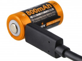 Fenix USB ARB-L16U battery (16340 800mAh 3.6V)