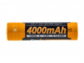 Fenix USB Battery ARB-L18U (18650 4000mAh 3.6V)