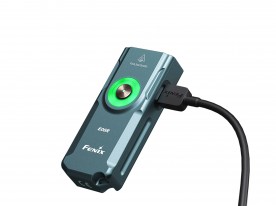 LED flashlight E06R turquoise