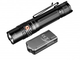 Zestaw latarek LED Fenix PD36R Pro i E03R V2.0 szara
