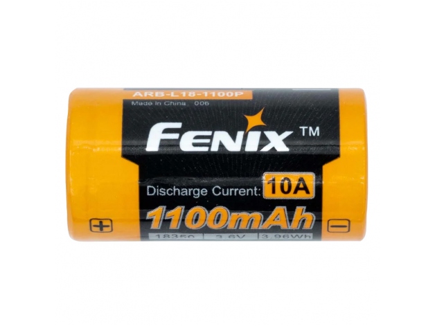 Akumulator Fenix ARB-L18P (18350 1100 mAh 3,6V) - Zdjęcie