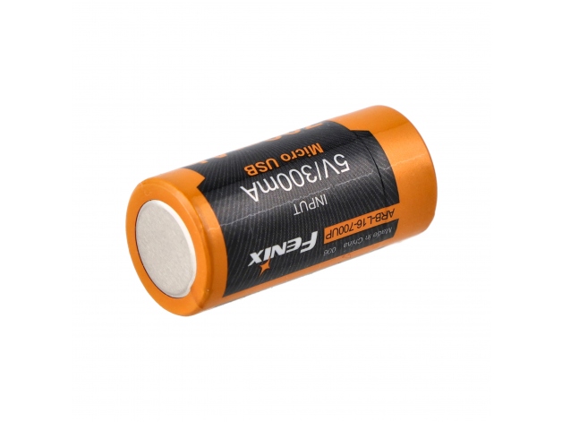 Akumulator Fenix USB ARB-L16UP (16340 RCR123 700 mAh 3,6 V) - Zdjęcie