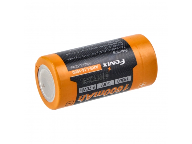 Akumulator Fenix USB ARB-L18 (18350 1600 mAh 3,6 V) - Zdjęcie