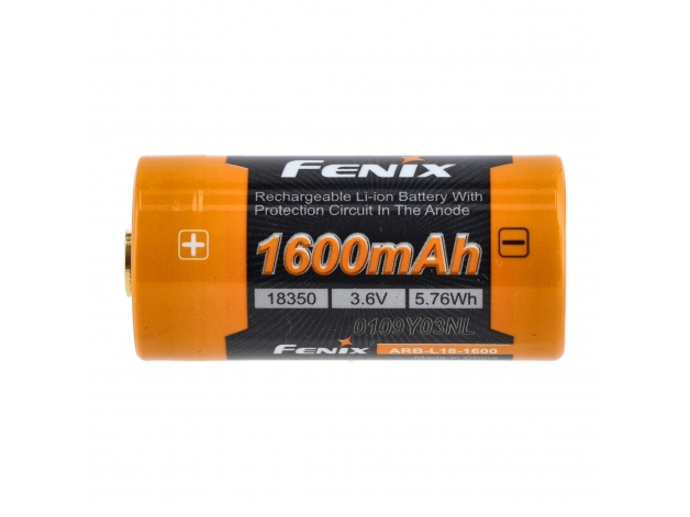 Akumulator Fenix USB ARB-L18 (18350 1600 mAh 3,6 V) - Zdjęcie