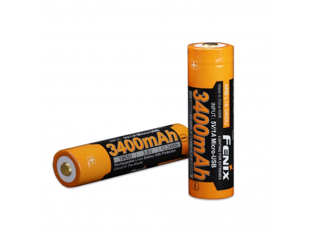 Akumulator Fenix USB ARB-L18U (18650 3400 mAh 3,6 V) - Zdjęcie