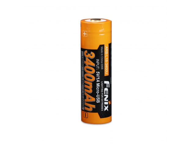 Akumulator Fenix USB ARB-L18U (18650 3400 mAh 3,6 V) - Zdjęcie