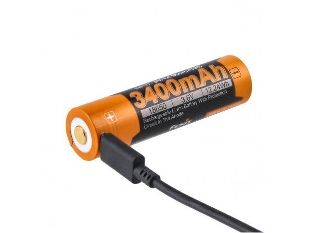 Akumulator Fenix USB ARB-L18U (18650 3400 mAh 3,6 V) - Zdjęcie