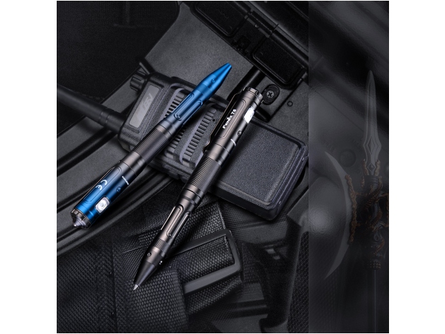 Długopis z latarką Fenix T6 czarny - Zdjęcie