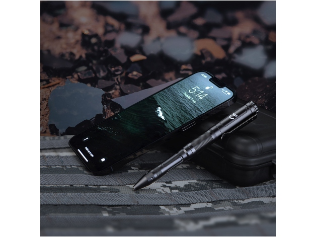 Długopis z latarką Fenix T6 czarny - Zdjęcie