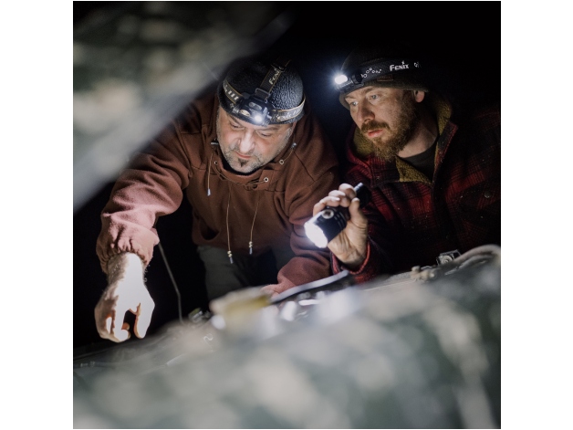 Fenic HM55R head flashlight black - Photo