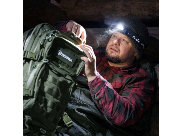 Fenic HM55R head flashlight black - Photo