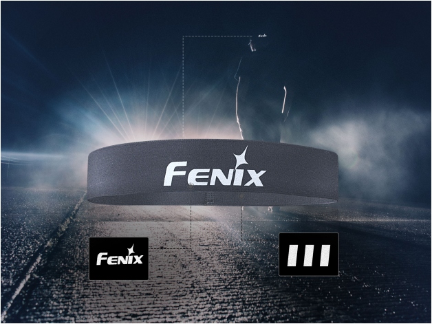 Fenix AFH-10 grey headband - Photo