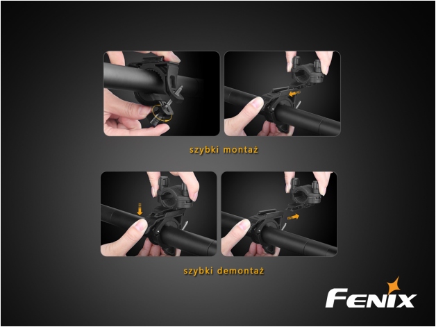 Fenix ALB-10 bicycle mount - Photo