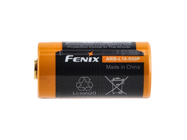 Fenix ARB-L16 rechargeable battery (16340 950 mAh 3.6 V) - Photo