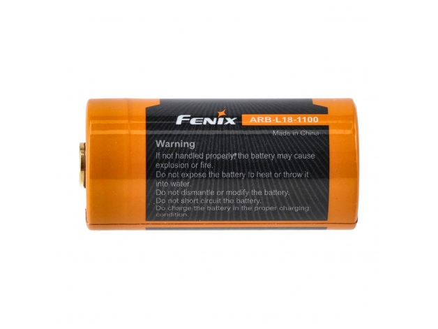 Fenix ARB-L18 battery (18350 1100 mAh 3.6V) - Photo