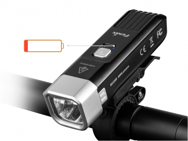 Fenix BC25R LED flashlight - bicycle. - Photo