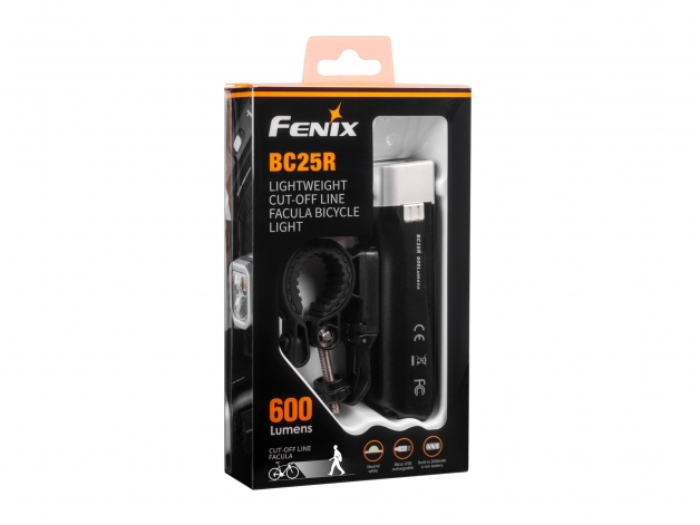 Fenix BC25R LED flashlight - bicycle. - Photo