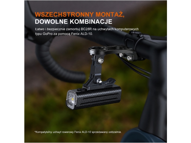 Fenix BC28R Bike Light - Photo