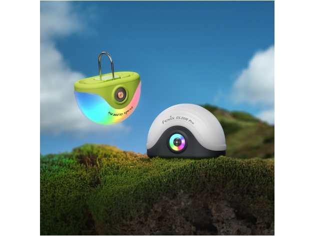 Fenix CL20R PRO green camping lamp - Photo