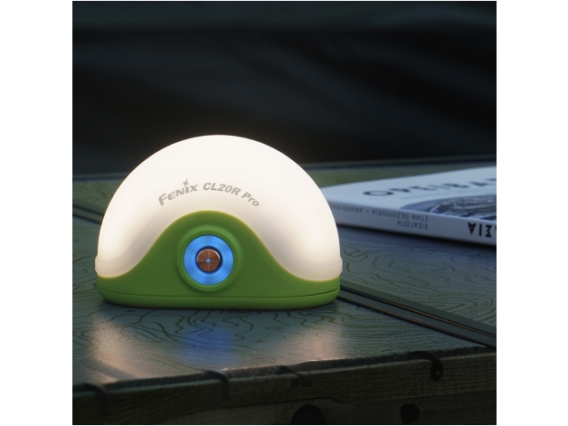 Fenix CL20R PRO green camping lamp - Photo