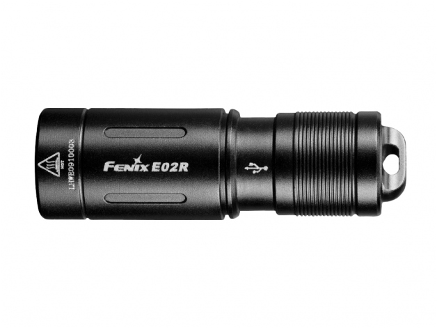 Fenix E02R LED flashlight black - Photo