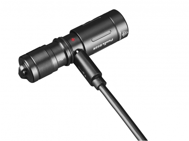 Fenix E02R LED flashlight black - Photo