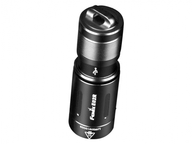 Fenix E02R LED flashlight black - Photo