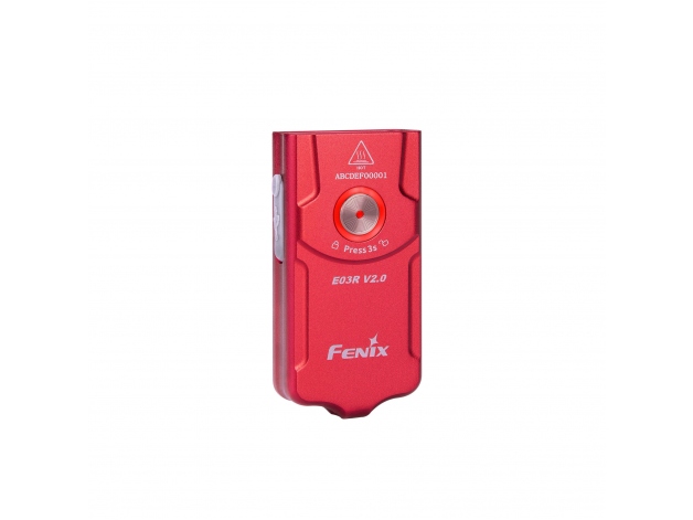 Fenix E03R V2.0 red limited LED flashlight - Photo