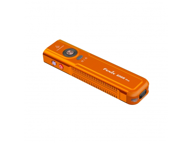 Fenix E06R PRO LED flashlight orange - Photo