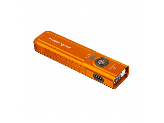 Fenix E06R PRO LED flashlight orange - Photo