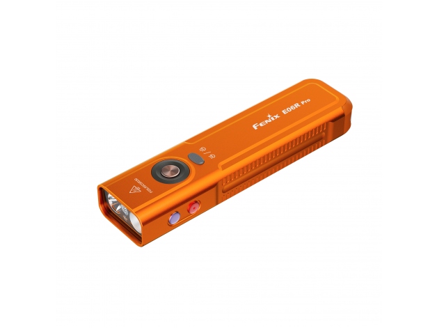 Fenix E06R PRO LED flashlight orange - Photo