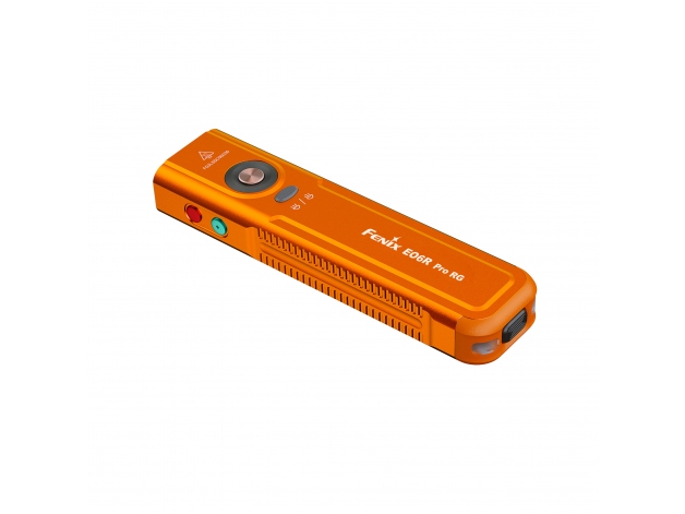 Fenix E06R PRO RG orange LED flashlight - Photo