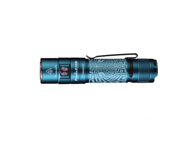 Fenix E35R LED flashlight navy blue - Photo