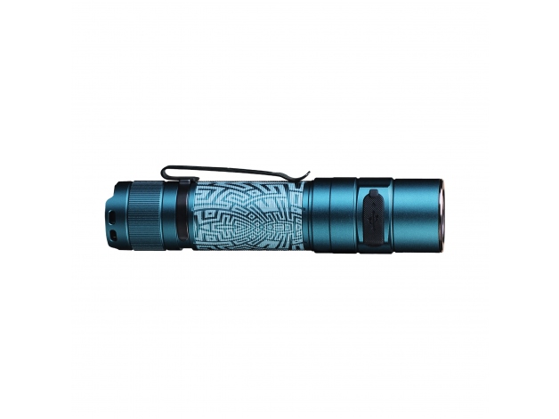 Fenix E35R LED flashlight navy blue - Photo
