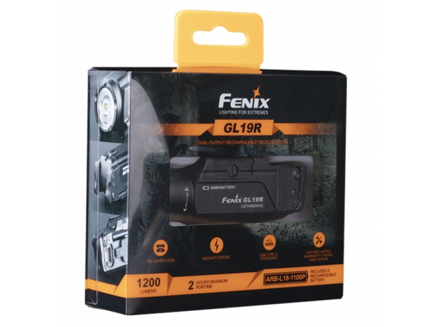 Fenix GL19R LED flashlight - Photo