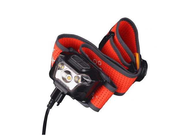 Fenix HL18R-T headlamp red LED flashlight - Photo