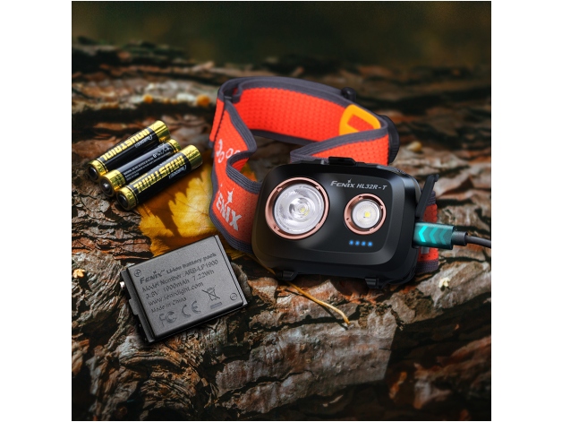 Fenix HL32R-T headlamp LED flashlight black - Photo