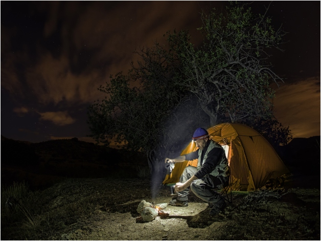 Fenix HM23 LED flashlight - headlamp - Photo