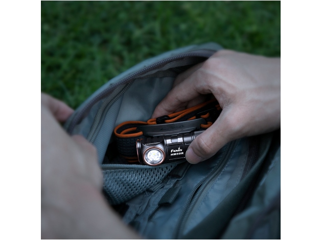 Fenix HM50R V2.0 LED flashlight - headlamp - Photo