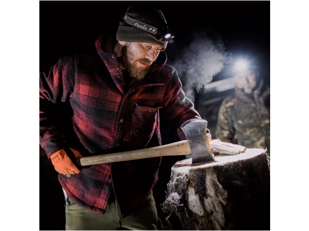 Fenix HM65R headlamp LED flashlight - Photo