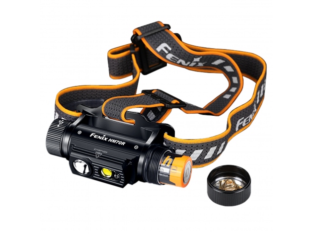 Fenix HM70R LED flashlight - headlamp - Photo