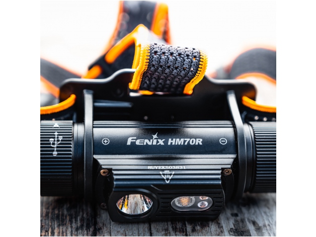 Fenix HM70R LED flashlight - headlamp - Photo