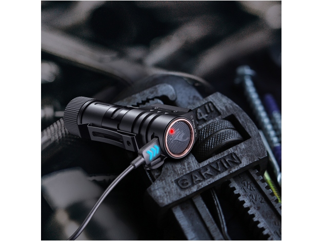 Fenix HM71R LED flashlight - headlamp - Photo