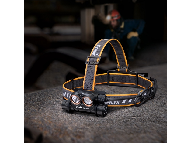 Fenix HM75R LED flashlight - headlamp - Photo
