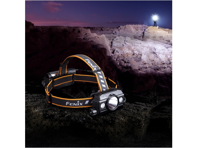 Fenix HP30R V2.0 LED flashlight - headlamp black - Photo