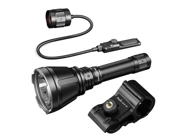 Fenix HT18R + ALG-18 + AER-05 LED flashlight set - Photo